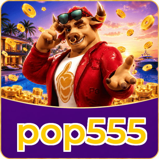 pop555 Download Speed Test Logo - Teste de Velocidade Certificado