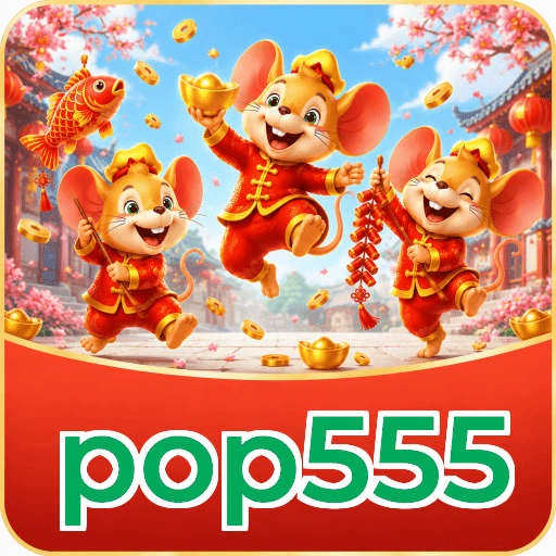 Logo pop555 Telegram Canal Oficial